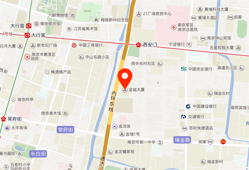金城大厦地图位置